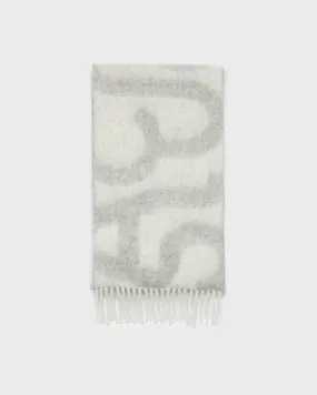 Acne Studios   Scarf Logo Fringe 